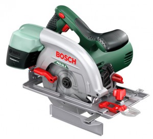 de Bosch PKS 55 A met geleider.