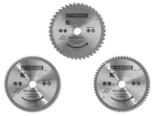 PARKSIDE® Cirkelzaagblad Ø210 mm